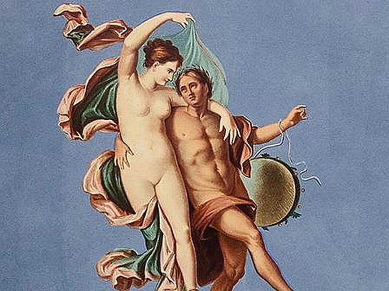 1800- Wilhelm Johann Karl Zahn - Da Gli ornamenti più belli e i dipinti curiosi provenienti da Pompei, Ercolano e Stabia